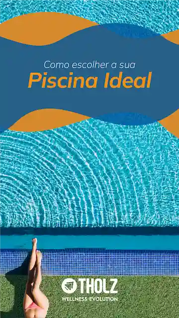 Capa de eBook com o título “Como escolher a sua piscina ideal”.
