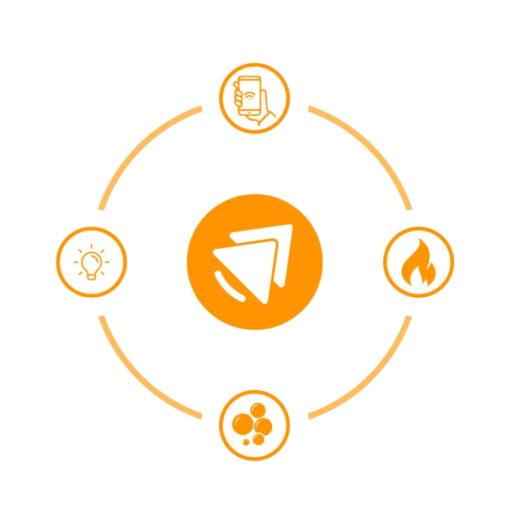 Ecosistema Tholz: iluminación, automatización, calefacción y tratamiento conectados a la app